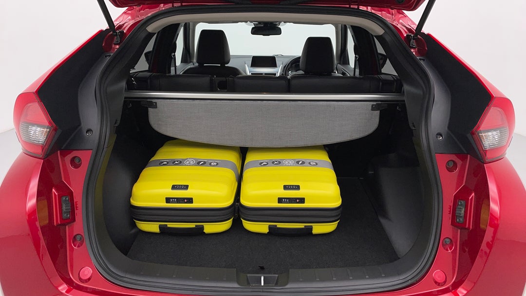 Boot Inside View with Luggage
