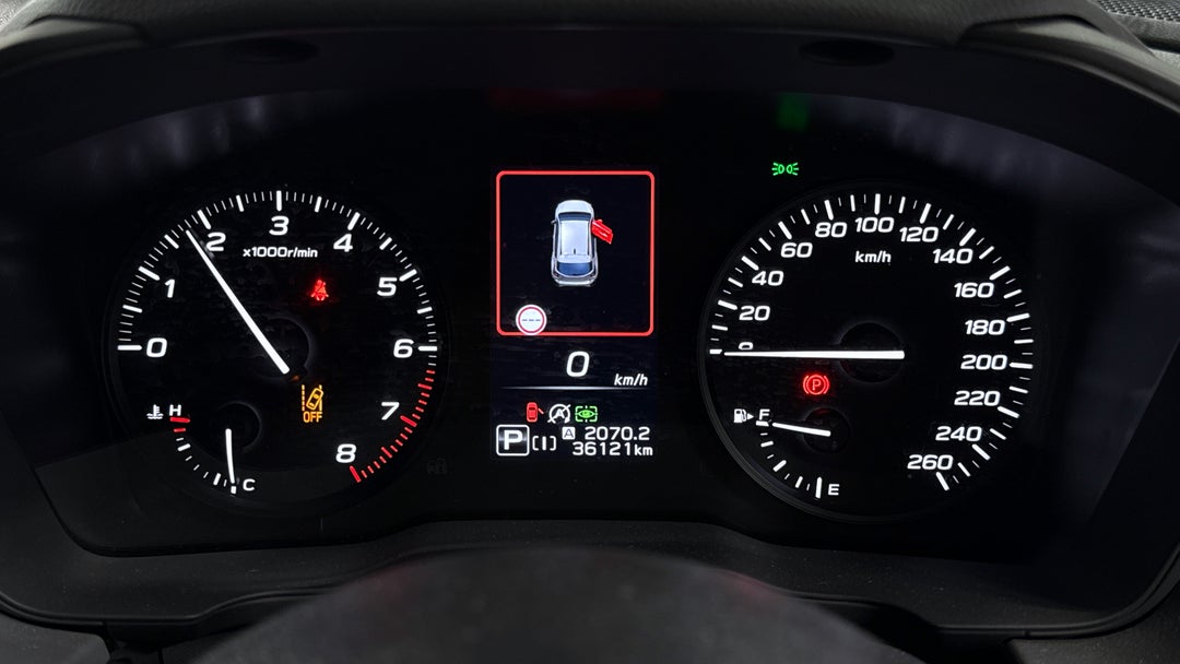 2025 Subaru Crosstrek AWD 2.0l, Automatic, 36121 km, Odometer View