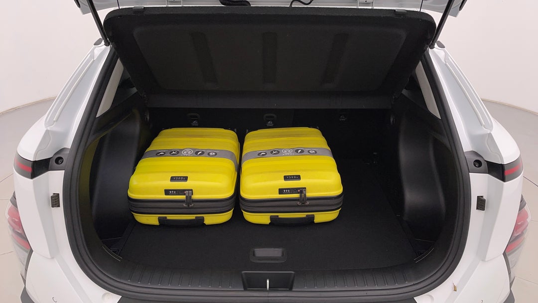 Boot Inside View with Luggage