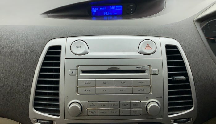 2010 Hyundai i20 MAGNA (O) 1.2, Petrol, Manual, 65,702 km, Infotainment System