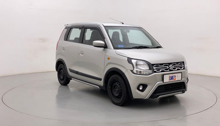 2019 Maruti New Wagon-R VXI (O) 1.2 AMT, Petrol, Automatic, 43,249 km, Right Front Diagonal