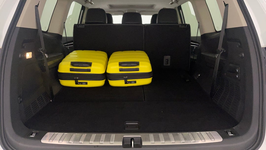 Boot Inside View with Luggage