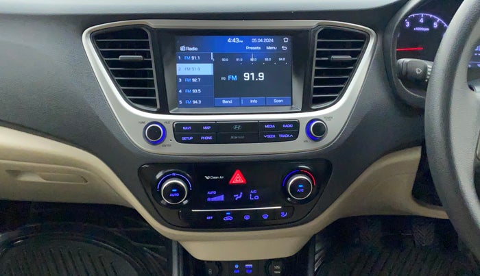2018 Hyundai Verna 1.6 VTVT SX, Petrol, Manual, 44,760 km, Air Conditioner