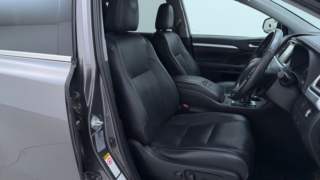 Right Side Front Door Cabin View