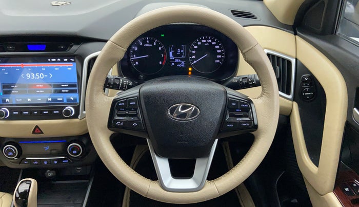 2019 Hyundai Creta 1.6 VTVT SX AUTO, Petrol, Automatic, 44,245 km, Steering Wheel Close Up