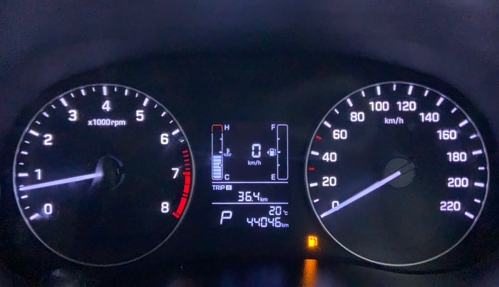 2019 Hyundai Creta 1.6 VTVT SX AUTO, Petrol, Automatic, 44,245 km, Odometer Image