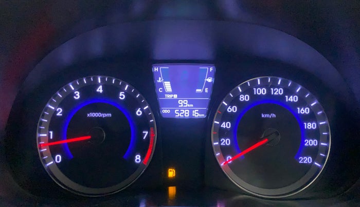 2015 Hyundai Verna FLUIDIC 4S 1.6 VTVT S, Petrol, Manual, 52,816 km, Odometer Image