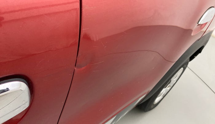 2018 Renault Kwid RXT 1.0, Petrol, Manual, 1,02,862 km, Rear left door - Slightly dented