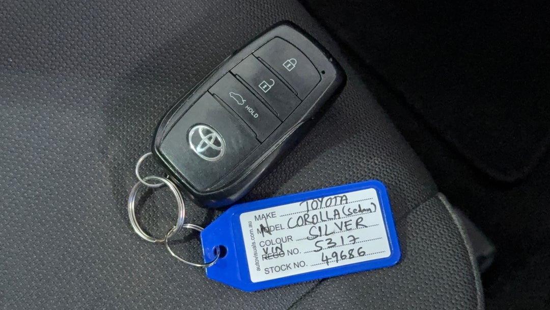 2023 Toyota Corolla Ascent Sport, Automatic, 58331 km, Key Close-up