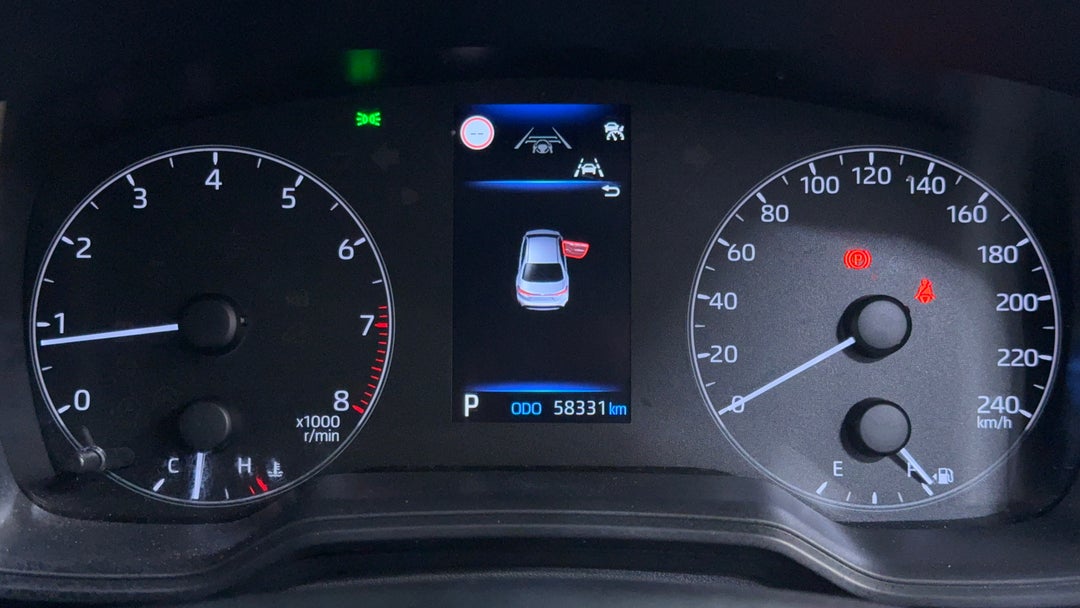 2023 Toyota Corolla Ascent Sport, Automatic, 58331 km, Odometer View