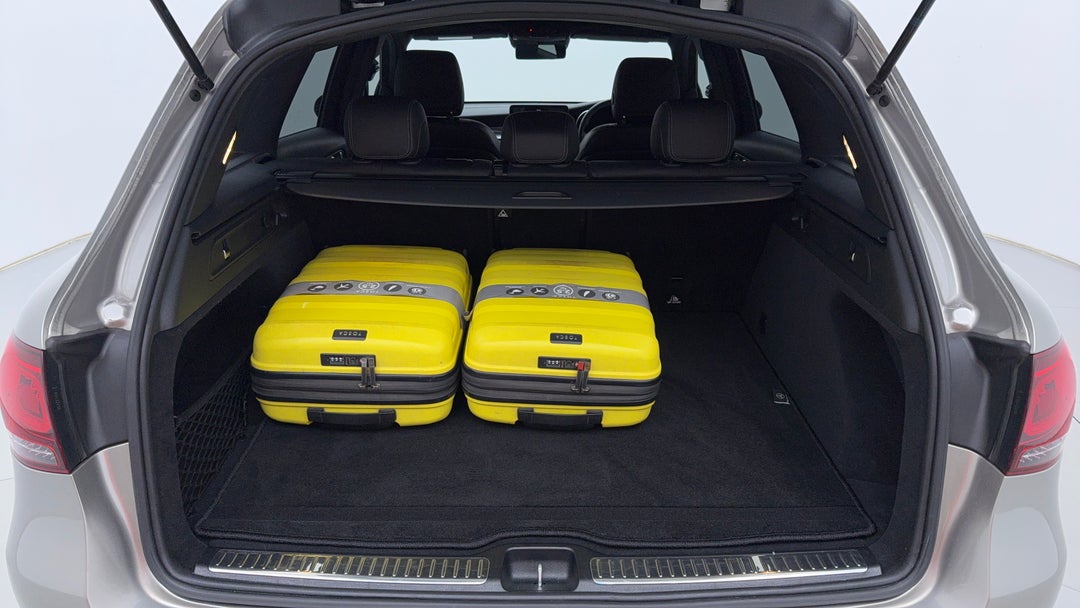 Boot Inside View with Luggage
