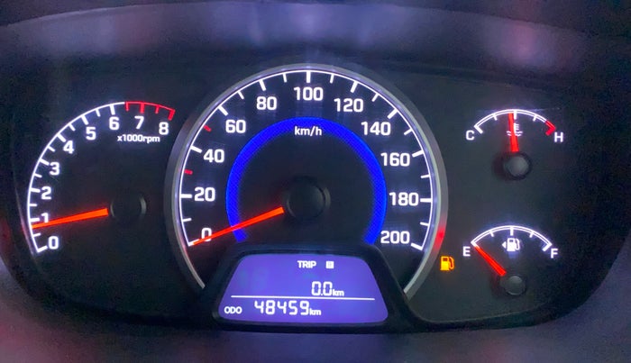 2018 Hyundai Grand i10 ASTA 1.2 KAPPA VTVT, Petrol, Manual, 48,459 km, Odometer Image