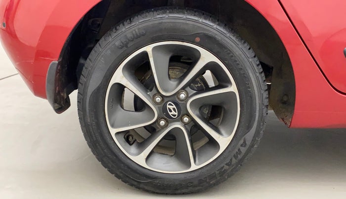 2018 Hyundai Grand i10 ASTA 1.2 KAPPA VTVT, Petrol, Manual, 48,459 km, Right Rear Wheel