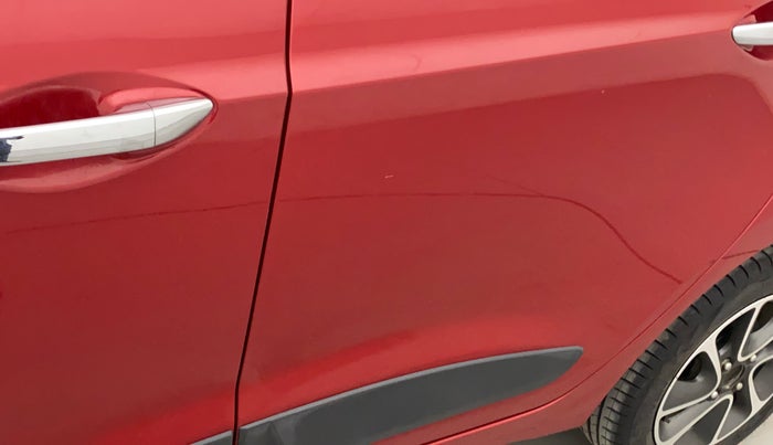 2018 Hyundai Grand i10 ASTA 1.2 KAPPA VTVT, Petrol, Manual, 48,459 km, Rear left door - Teflon Coating Done