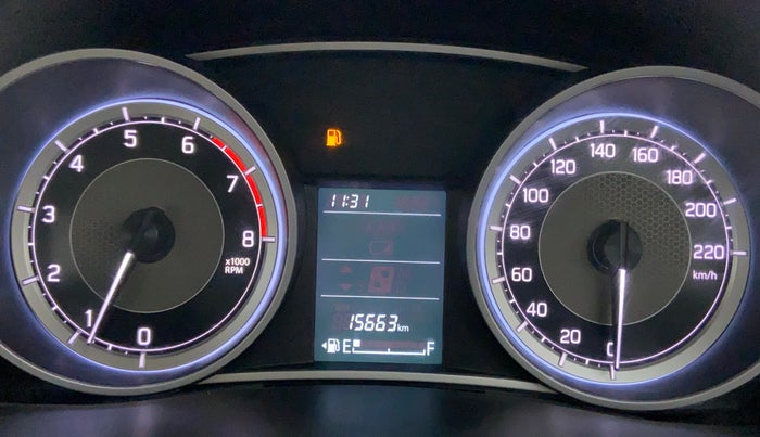 2019 Maruti Dzire VXI, Petrol, Manual, 15,840 km, Odometer Image