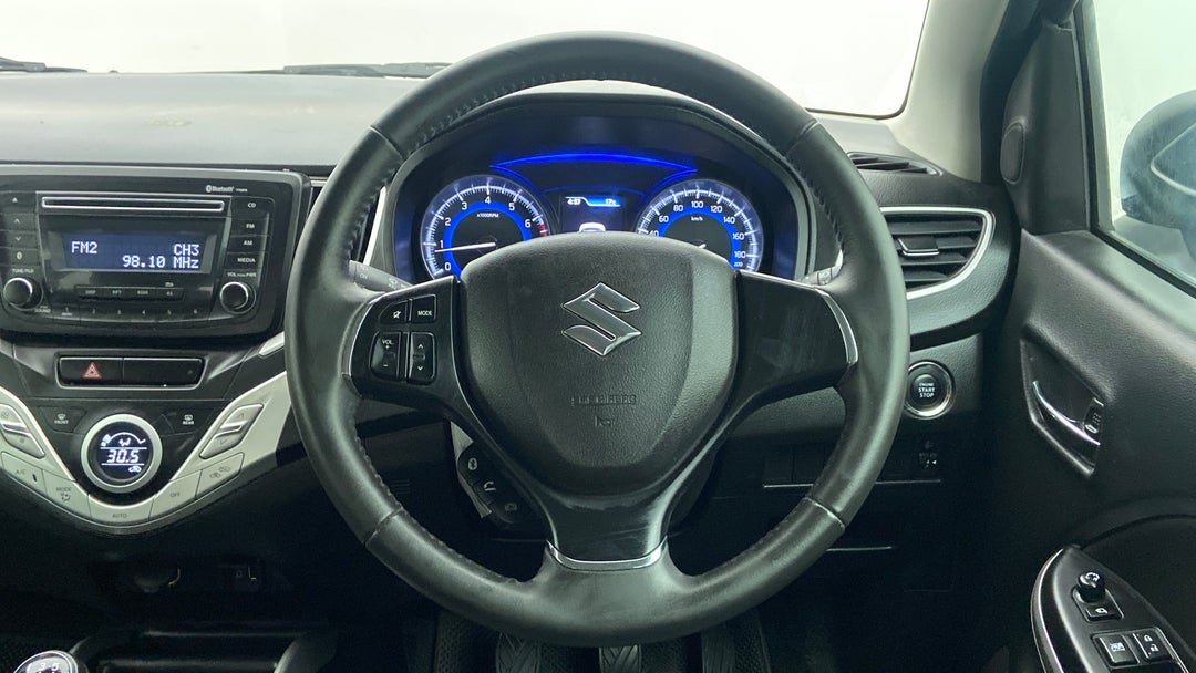 Steering Wheel Close Up