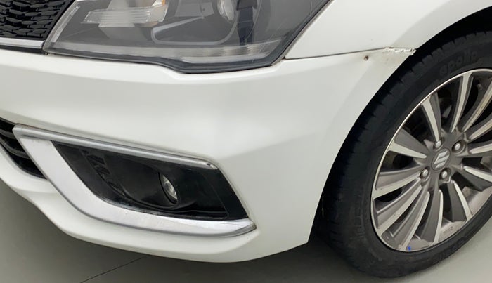 2018 Maruti Ciaz ALPHA 1.5 SHVS PETROL, Petrol, Manual, 75,760 km, Front bumper - Repaired