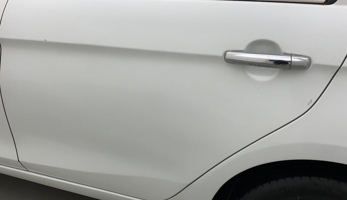 2018 Maruti Ciaz ALPHA 1.5 SHVS PETROL, Petrol, Manual, 75,760 km, Rear left door - Paint has faded