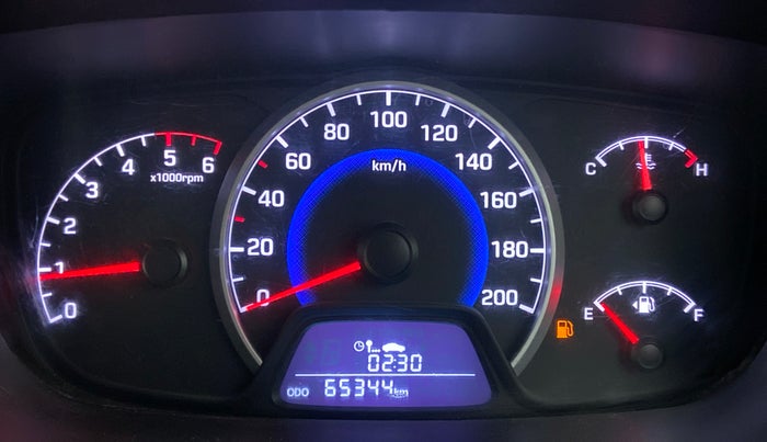 2018 Hyundai Grand i10 magna 1.2 crdi, Diesel, Manual, 65,324 km, Odometer Image