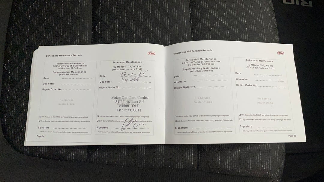 2018 Kia Rio S, Automatic, 44900 km, Service History