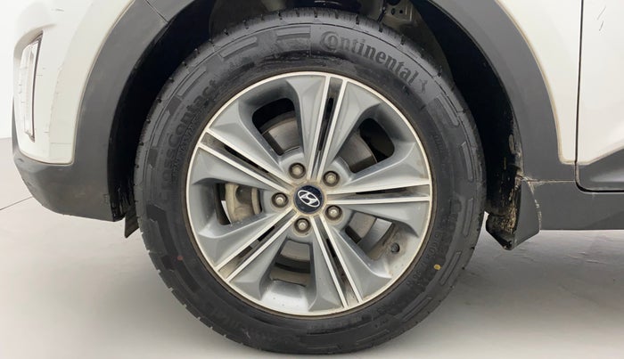 2016 Hyundai Creta SX PLUS AT 1.6 PETROL, Petrol, Automatic, 86,625 km, Left Front Wheel
