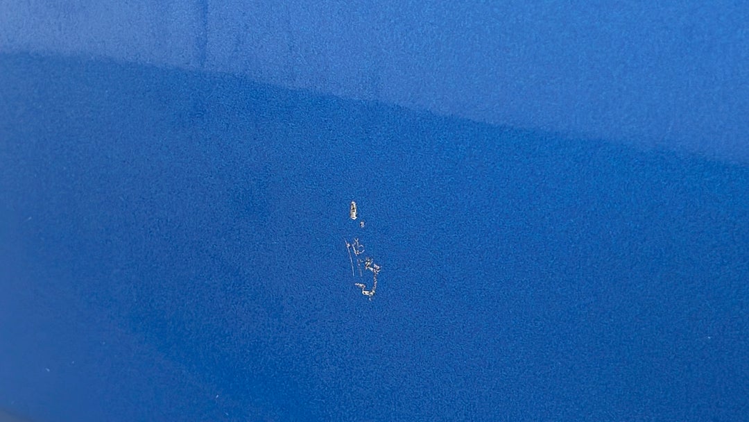 Bumper Rear Paint flaking