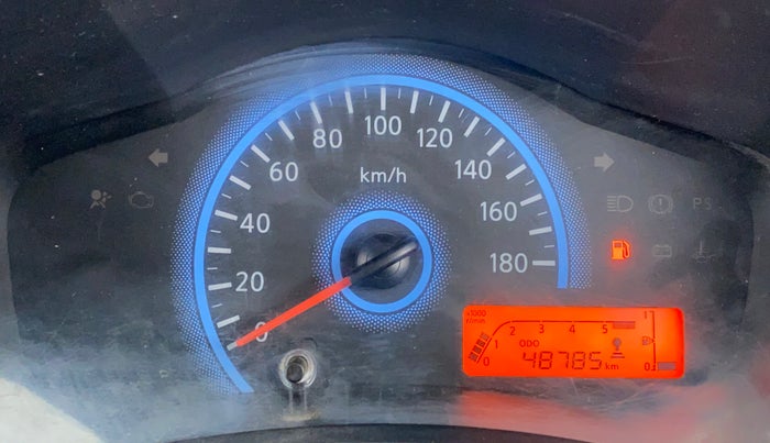 2017 Datsun Redi Go T (O), Petrol, Manual, 48,784 km, Odometer Image