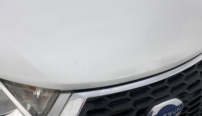 2017 Datsun Redi Go T (O), Petrol, Manual, 48,784 km, Bonnet (hood) - Slightly dented