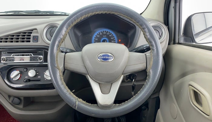 2017 Datsun Redi Go T (O), Petrol, Manual, 48,784 km, Steering Wheel Close Up