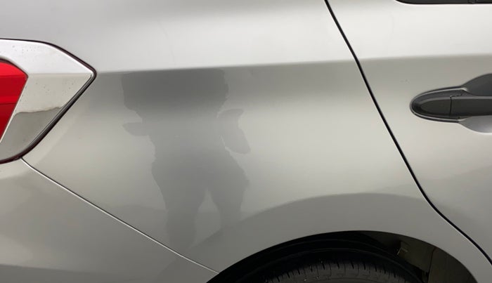 2018 Honda Amaze 1.2L I-VTEC E, Petrol, Manual, 31,422 km, Right quarter panel - Paint has minor damage