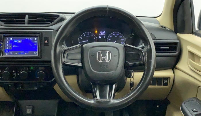 2018 Honda Amaze 1.2L I-VTEC E, Petrol, Manual, 31,422 km, Steering Wheel Close Up