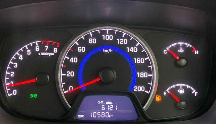 2019 Hyundai Grand i10 SPORTZ DUAL TONE 1.2 VTVT, Petrol, Manual, 10,618 km, Odometer Image