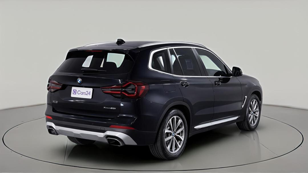 2021 BMW X3 sDrive20i Xline, Automatic, 34778 km, Right Back Diagonal (45- Degree) View