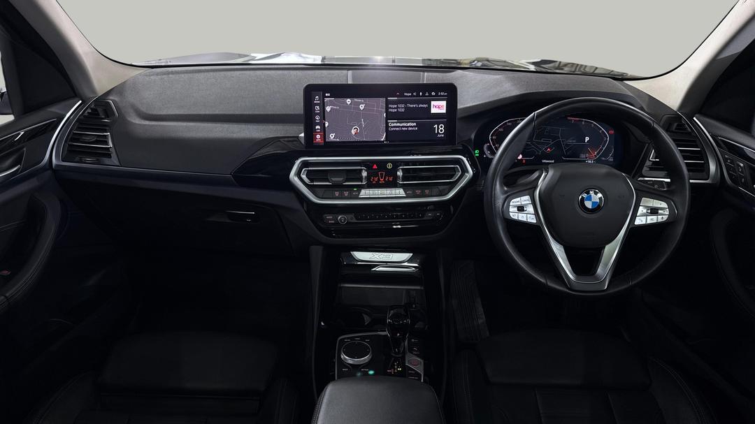 2021 BMW X3 sDrive20i Xline, Automatic, 34778 km, Dashboard View