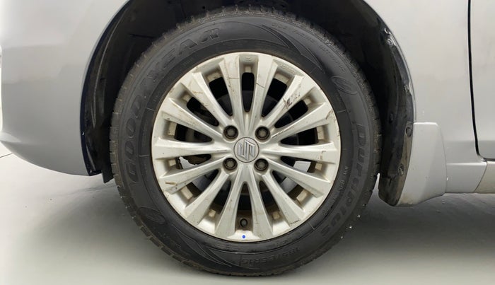 2015 Maruti Ciaz ZXI, Petrol, Manual, 57,489 km, Left Front Wheel