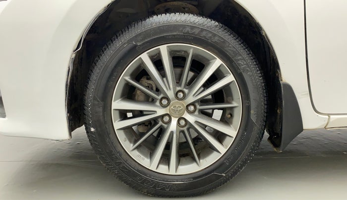 2016 Toyota Corolla Altis VL CVT PETROL, Petrol, Automatic, 91,242 km, Left Front Wheel