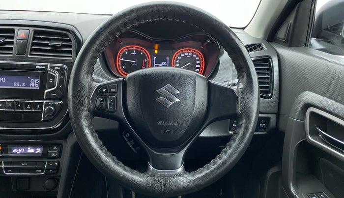 2018 Maruti Vitara Brezza ZDI, Diesel, Manual, 32,103 km, Steering Wheel Close Up