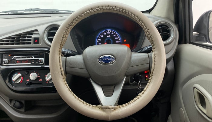 2017 Datsun Redi Go T (O), CNG, Manual, 72,356 km, Steering Wheel Close Up