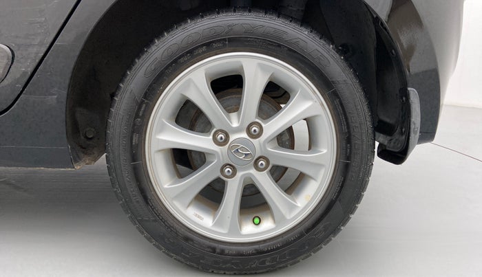 2014 Hyundai Grand i10 ASTA 1.2 AT VTVT, Petrol, Automatic, 24,104 km, Left Rear Wheel