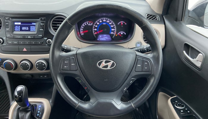 2014 Hyundai Grand i10 ASTA 1.2 AT VTVT, Petrol, Automatic, 24,104 km, Steering Wheel Close Up