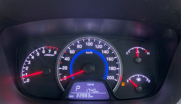2014 Hyundai Grand i10 ASTA 1.2 AT VTVT, Petrol, Automatic, 24,104 km, Odometer Image
