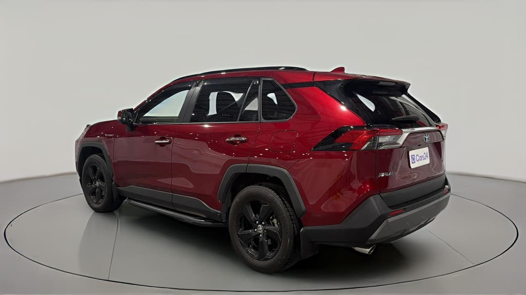 2021 Toyota RAV4 Cruiser (AWD) Hybrid, Automatic, 29675 km, Left Back Diagonal (45- Degree) View