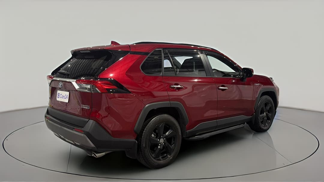 2021 Toyota RAV4 Cruiser (AWD) Hybrid, Automatic, 29675 km, Right Back Diagonal (45- Degree) View
