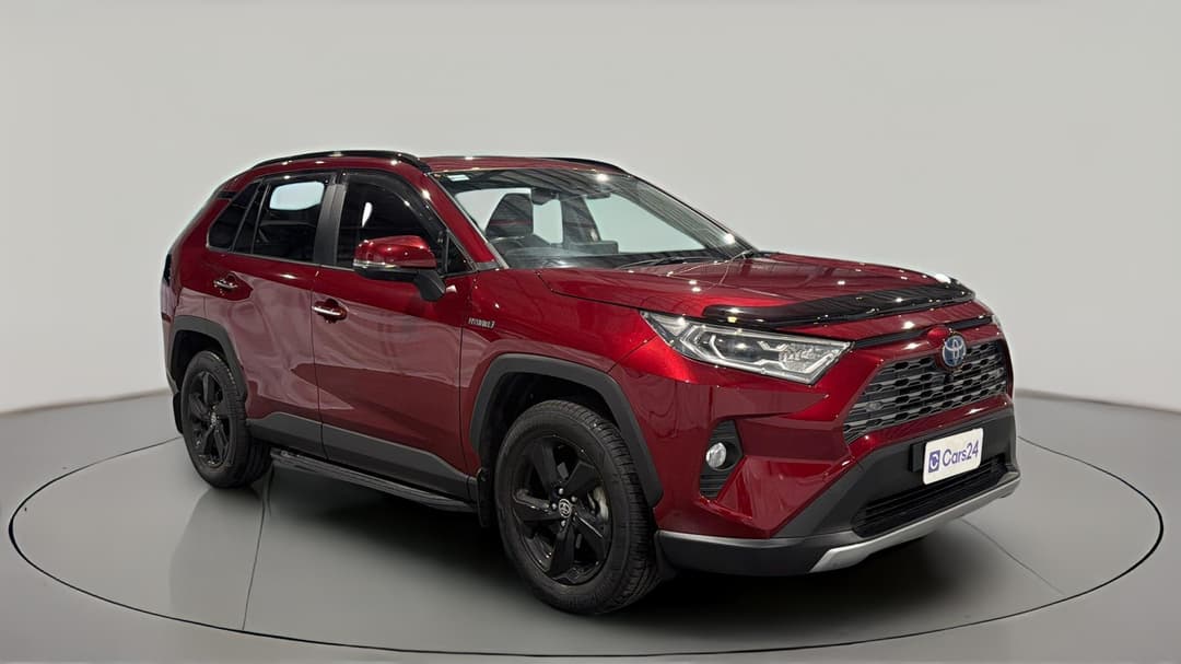 2021 Toyota RAV4 Cruiser (AWD) Hybrid, Automatic, 29675 km, Right Front Diagonal (45- Degree) View
