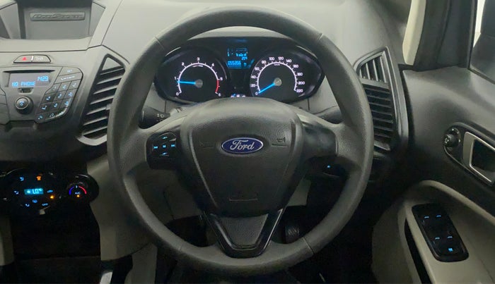 2017 Ford Ecosport TREND 1.5L DIESEL, Diesel, Manual, 55,356 km, Steering Wheel Close Up