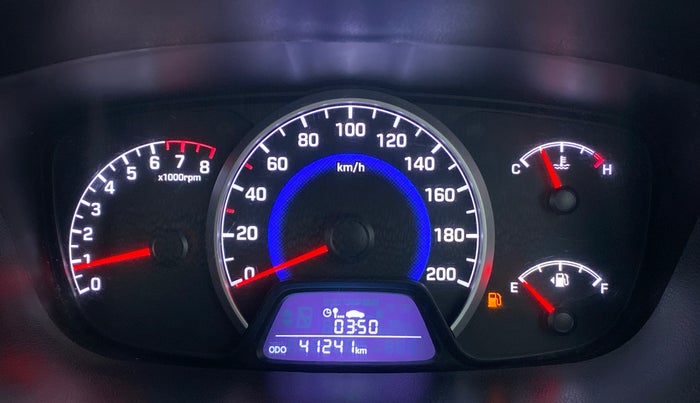 2018 Hyundai Grand i10 SPORTZ 1.2 KAPPA VTVT, Petrol, Manual, 41,306 km, Odometer Image