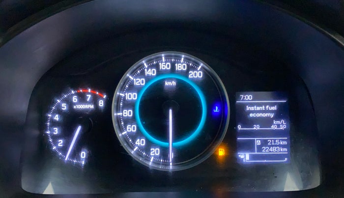 2018 Maruti IGNIS DELTA 1.2, Petrol, Manual, 23,156 km, Odometer Image