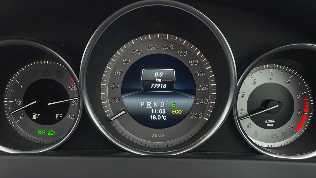 2015 Mercedes-benz C180 Avantgarde, Automatic, 77916 km, Odometer View