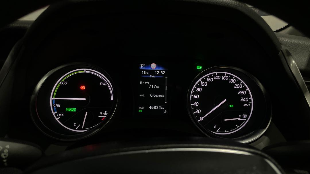 2023 Toyota Camry Ascent Hybrid, Automatic, 46832 km, Odometer View