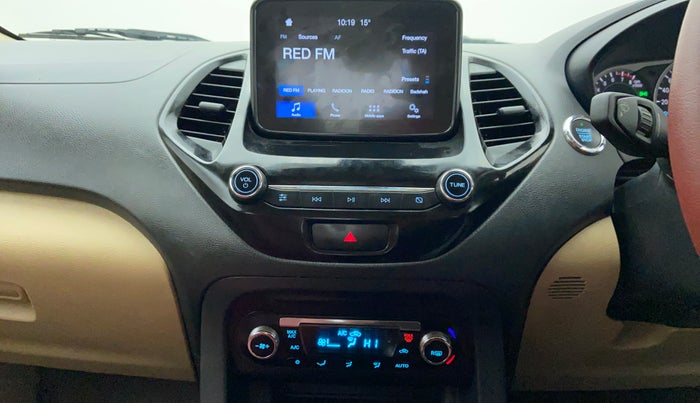 2019 Ford Figo Aspire 1.2 TITANIUM+ PETROL, Petrol, Manual, 10,128 km, Air Conditioner